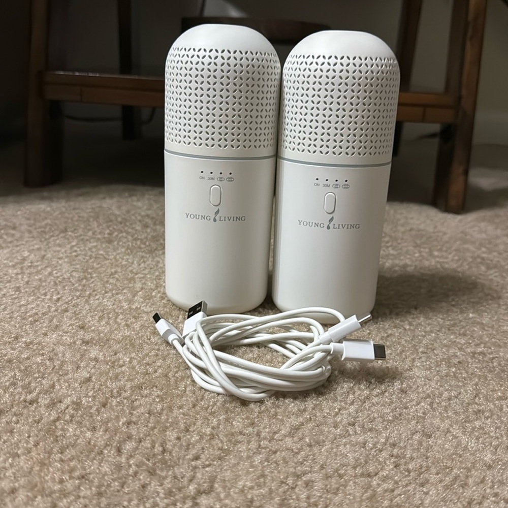 Set of 2 Young Living WanderBliss Portable Diffuser
